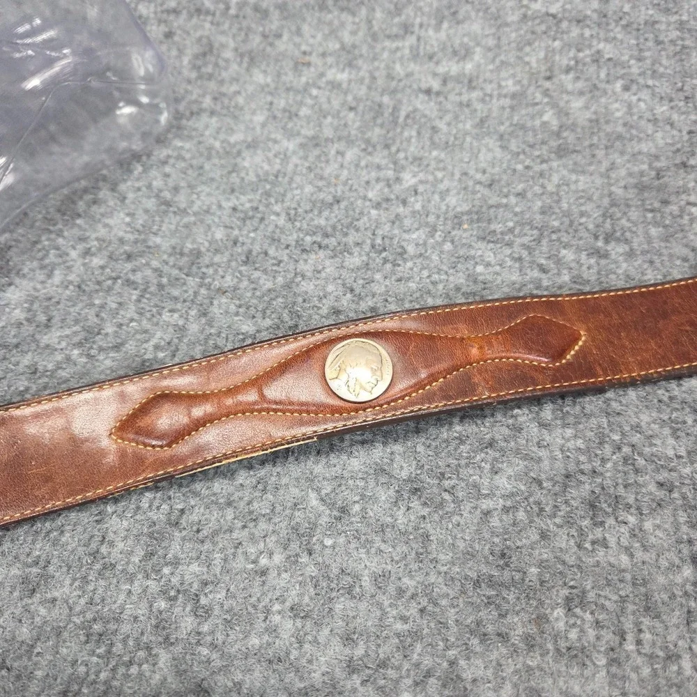 Vintage Buffalo Nickle Belt Mens 35-41